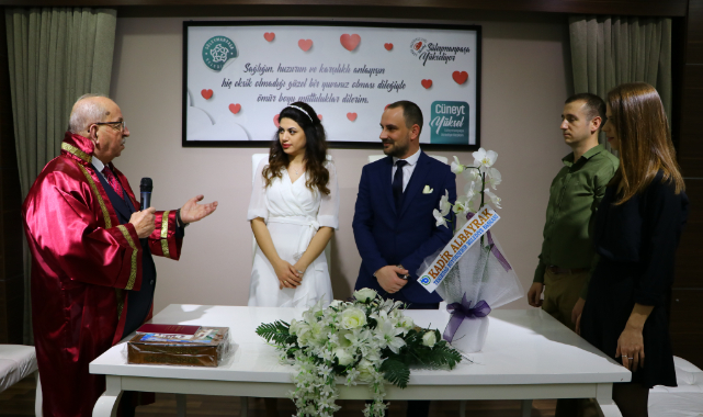 Trakya'da 37 Çift "02.02.2022"De Nikah Kıydırdı
