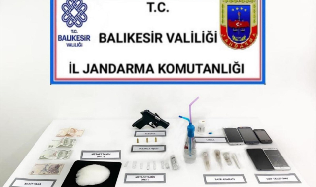 Balıkesir'de Uyuşturucu Operasyonu, 5 Gözaltı