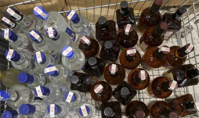 Çorlu'da Sahte İçki Operasyonu, 2 Gözaltı