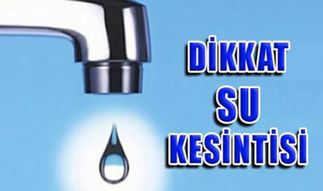 Dikkat! Çorlu'da 11 Mahallede 48 Saat Su Kesintisi Yaşanacak