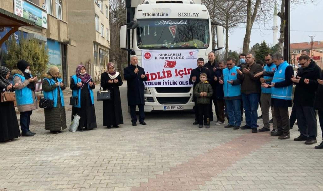 "İdlib İçin Yolun İyilik Olsun" Yardım Kampanyası Düzenlendi