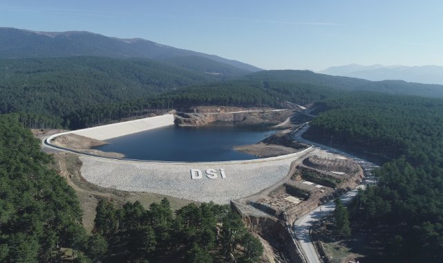Keles'teki Kocayayla Göleti Sulamaya Açıldı