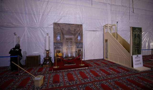 Selimiye Camisi Ramazana Hazırlanıyor