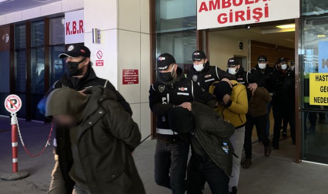 Silahlı Suç Örgütüne Yönelik Operasyonda 6 Zanlı Tutuklandı