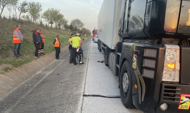 Arıza Yapan Tırı Tamir Ederken Öldü