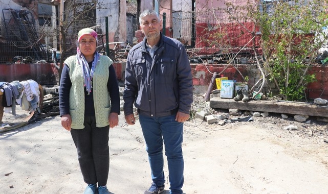 Evleriyle Tüp Bebek İçin Biriktirdikleri Paraları Da Yanan Aileye Devlet Elini Uzattı