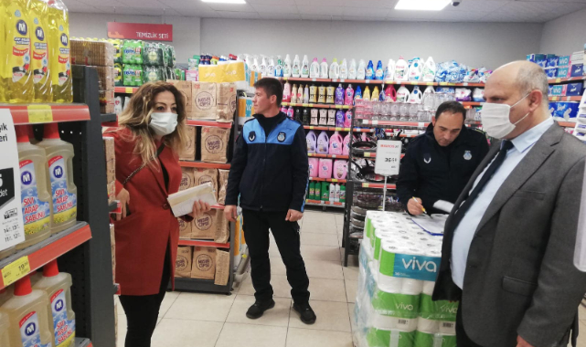 "Fahiş Fiyat" ve "Stokçuluk" Denetimleri Sürüyor