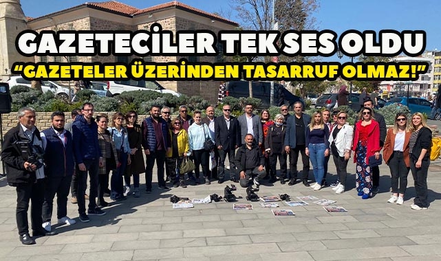 "Gazeteler Üzerinden Tasarruf Olmaz!"