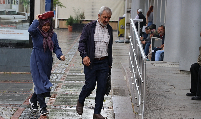 Edirne'de Sağanak Etkili Oluyor
