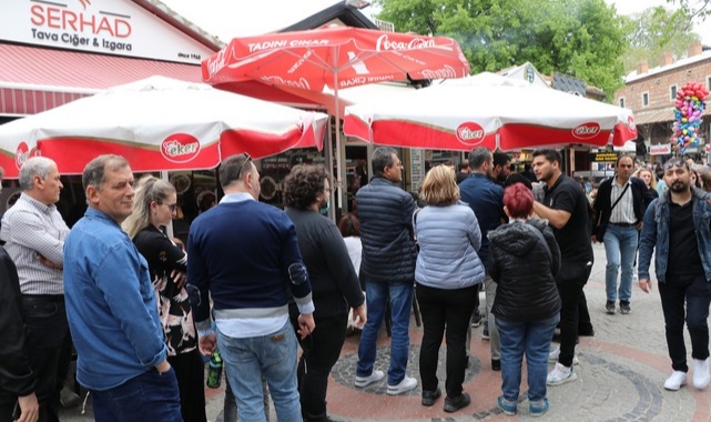 Edirne'nin Tava Ciğerinde Bayram Sırası
