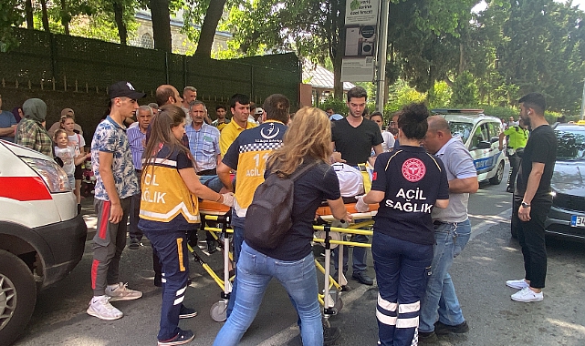 Kontrolden Çıkan Motosiklet Devrildi, 1 Yaralı