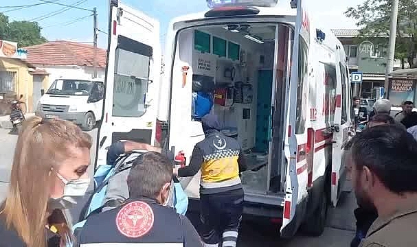 Manisa'da Kaza, 2 Yaralı