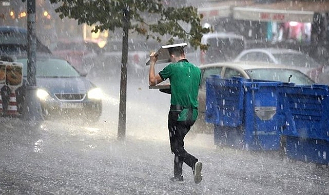 Meteoroloji'den Sarı Alarm! Sel, Su Baskını, Yıldırım ve Dolu Yağışı...