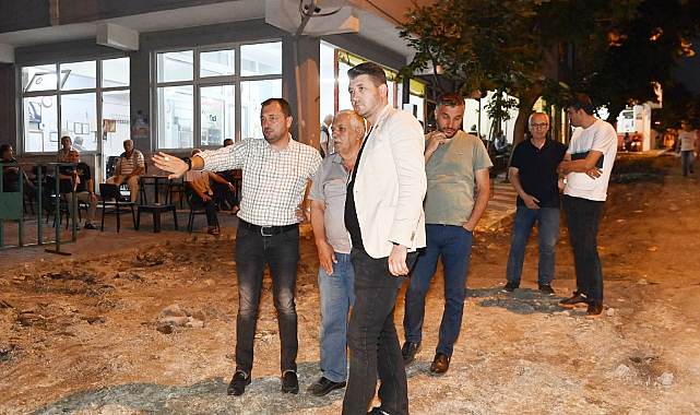 Çınarlı Caddesi Sil Baştan Yenileniyor