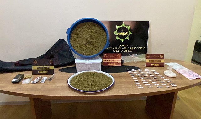 Çorlu'da Dev Uyuşturucu Operasyonu! Bir Evde 10 Kilo 200 Gram Ele Geçirildi