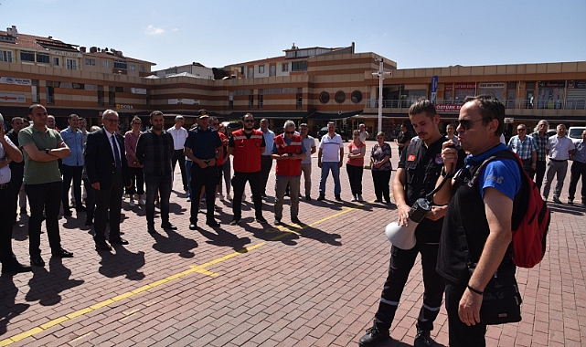 Keşan Belediyesinde Deprem Tatbikatı Yapıldı