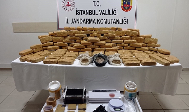 İstanbul'da 120 Kilogram Eroin Ele Geçirildi