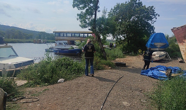 Beykoz'da derede erkek cesedi bulundu
