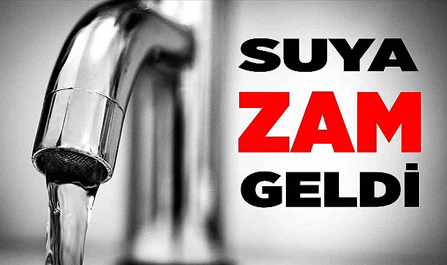 İstanbul'da Suya Dev Zam
