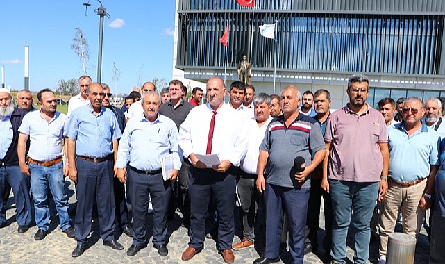 Servisçiler, Ulaşım Koordinasyon Merkezi&#039;ni Protesto Etti