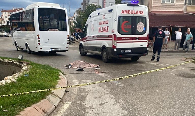 Yolcu Minibüsünün Çarptığı Kadın Öldü