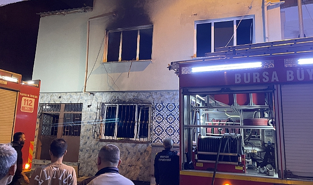 Bursa'da 5 Gün Önce Yanan Ev Yine Yandı