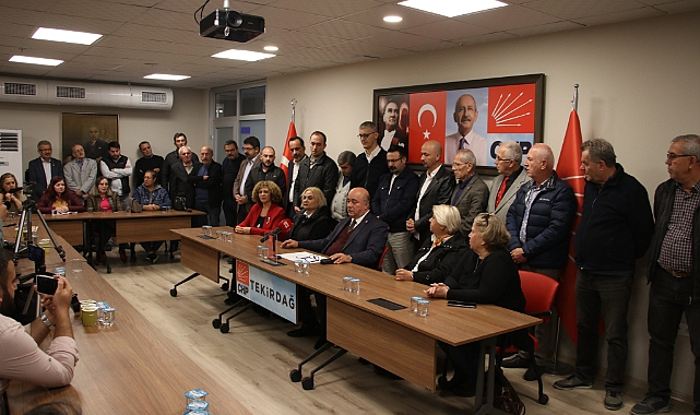 CHP Tekirdağ İl Yönetim Kurulundan 18 Kişi İstifa Etti