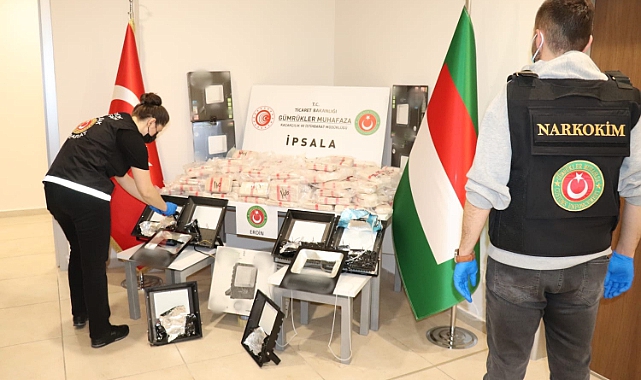 İpsala Gümrük Kapısı'nda 108 Kilogram Eroin Yakalandı