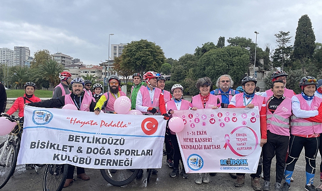 Kadınlar Meme Kanserinde Farkındalık İçin Pedal Çevirdi