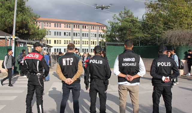 Kocaeli&#039;de Okul Çevresinde Narko Alan Uygulaması Yapıldı