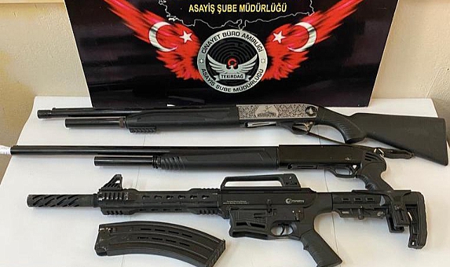 Ruhsatsız Silah Operasyonunda 6 Şüpheli Yakalandı