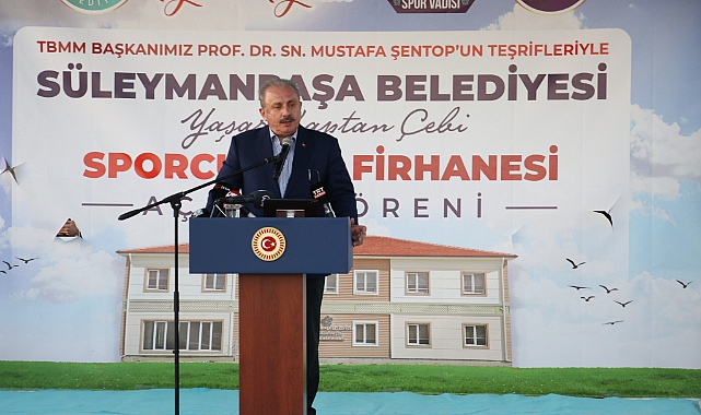 TBMM Başkanı Şentop, Tekirdağ'da Sporcu Misafirhanesinin Açılışını Yaptı