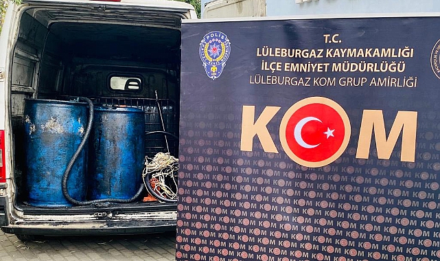 2 Bin 680 Litre "Karışımlı Akaryakıt" Ele Geçirildi