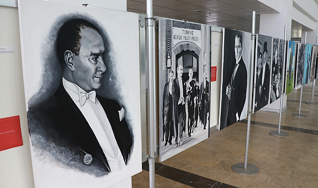 "Bir Parçamız Atatürk" Resim Sergisi Açıldı