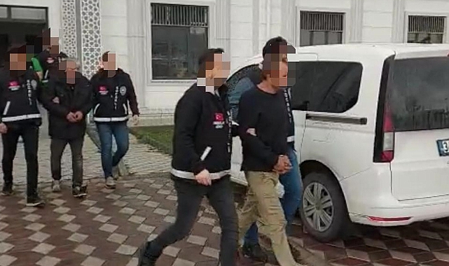 Kocaeli&#039;de Yakalanan 3 Hırsız Tutuklandı