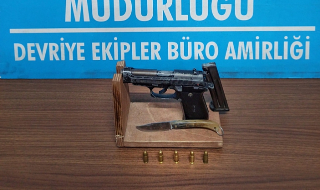 Sürücü ile Yaya Arasında Bıçaklı, Silahlı Kavga!