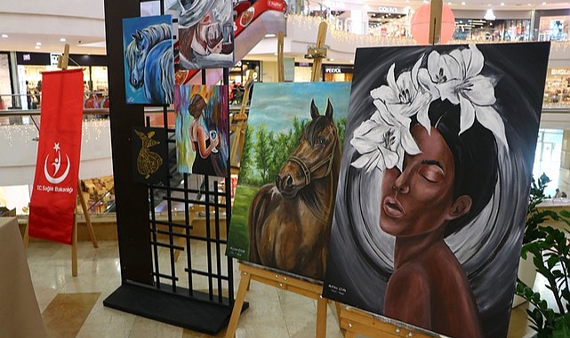 Psikiyatri Hastalarının Yaptığı El Sanatları Çalışmaları Sergilendi