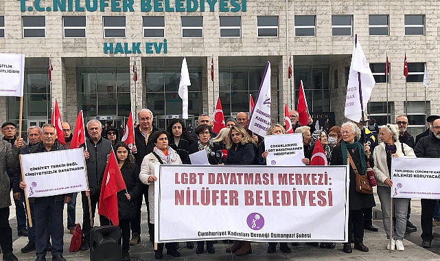 STK Üyeleri Nilüfer Belediyesini Protesto Etti