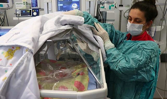 Tekirdağ&#039;da 310 Gram Doğan Bebeği Yaşatma Mücadelesi