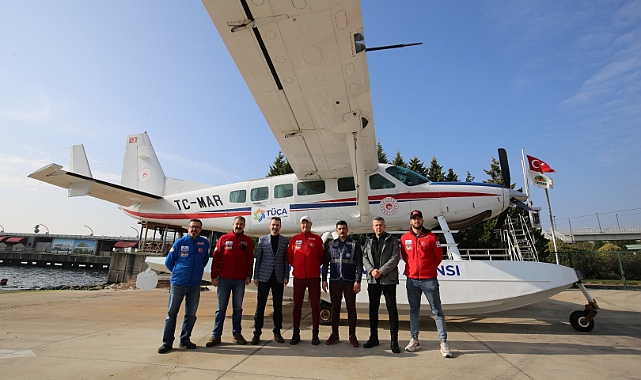 Kocaeli&#039;nin Deniz Uçağı Marmara Denizi&#039;ni De Denetleyecek
