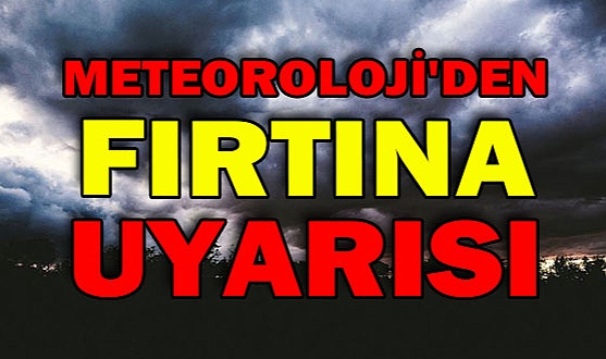 Meteoroji'den Tekirdağ İçin Son Dakika Uyarısı!