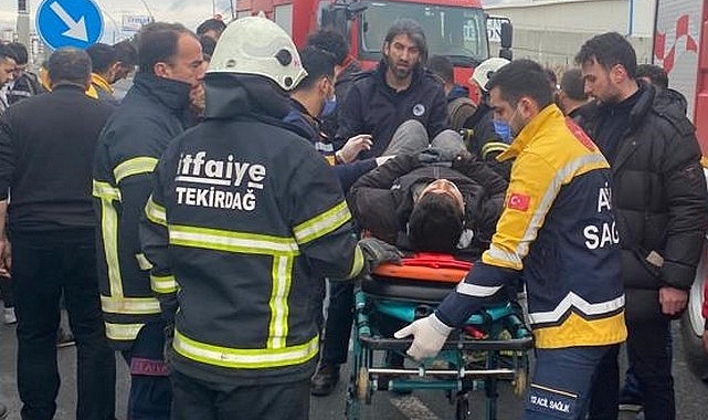 Tır Motosikletin Üzerinden Geçti