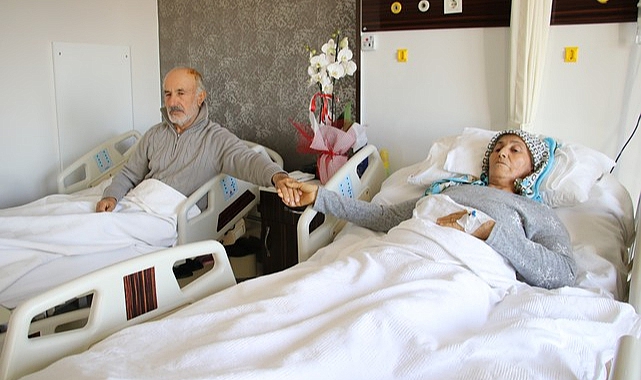 Adıyaman'da Enkazdan Yaralı Çıkan Yaşlı Çiftin Tedavileri Çorlu'da Sürüyor
