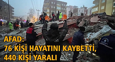 AFAD: 76 Kişi Hayatını Kaybetti, 440 Kişi Yaralı