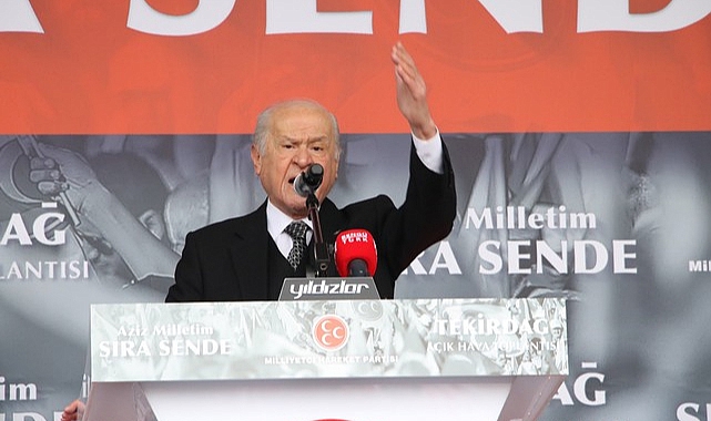 Bahçeli: ''Türkiye, Parmak Sallanarak Hizaya Sokulacak Bir Ülke Değildir''
