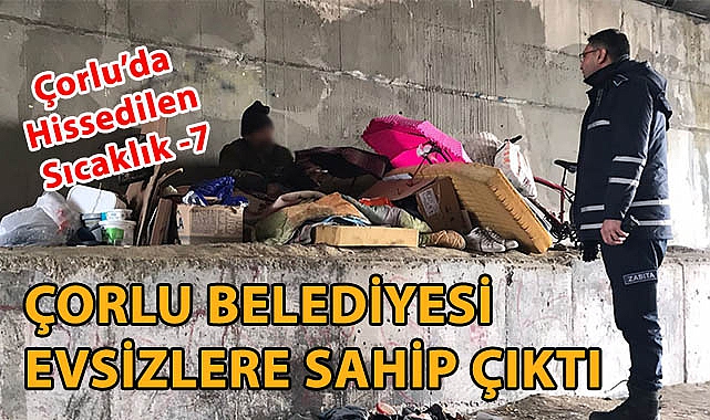 Çorlu'da Dondurucu Soğuk! Hissedilen Sıcaklık -7