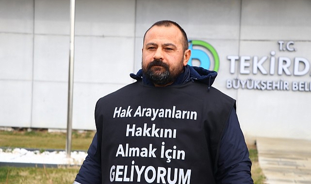 İşten Çıkarılan Belediye İşçisi Ankara'ya Yürüyecek