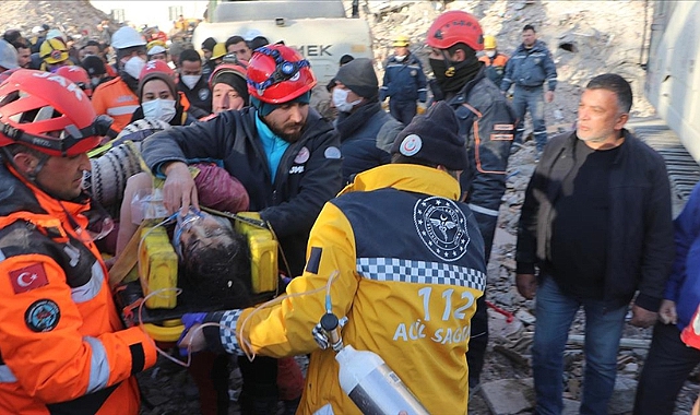Kahramanmaraş'ta 35 Yaşındaki Kadın Depremin 205. Saatinde Kurtarıldı