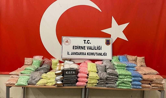 1 Haftada 576 Kilo 471 Gram Uyuşturucu Ele Geçirildi
