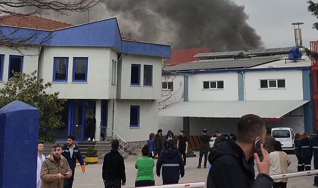 Kimya Fabrikasında Korkutan Patlama!
